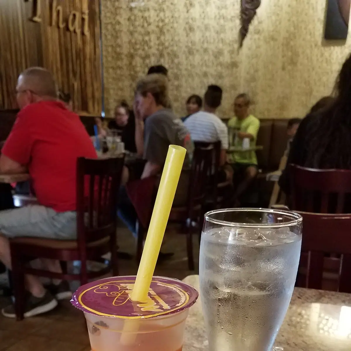 Thai Tea with Boba
