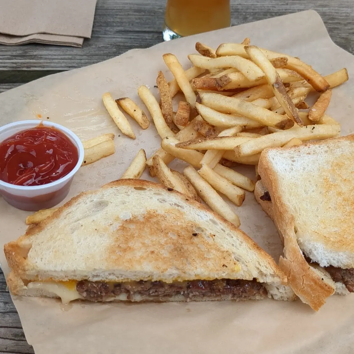 Patty Melt Sandwich