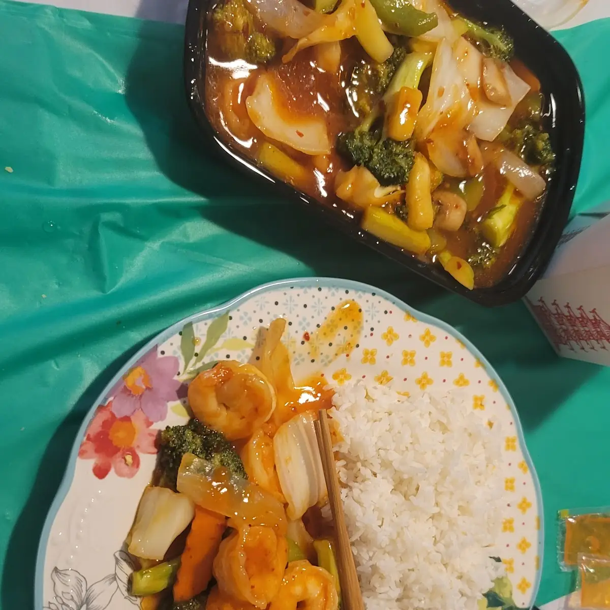Shrimp w Garlic Sauce