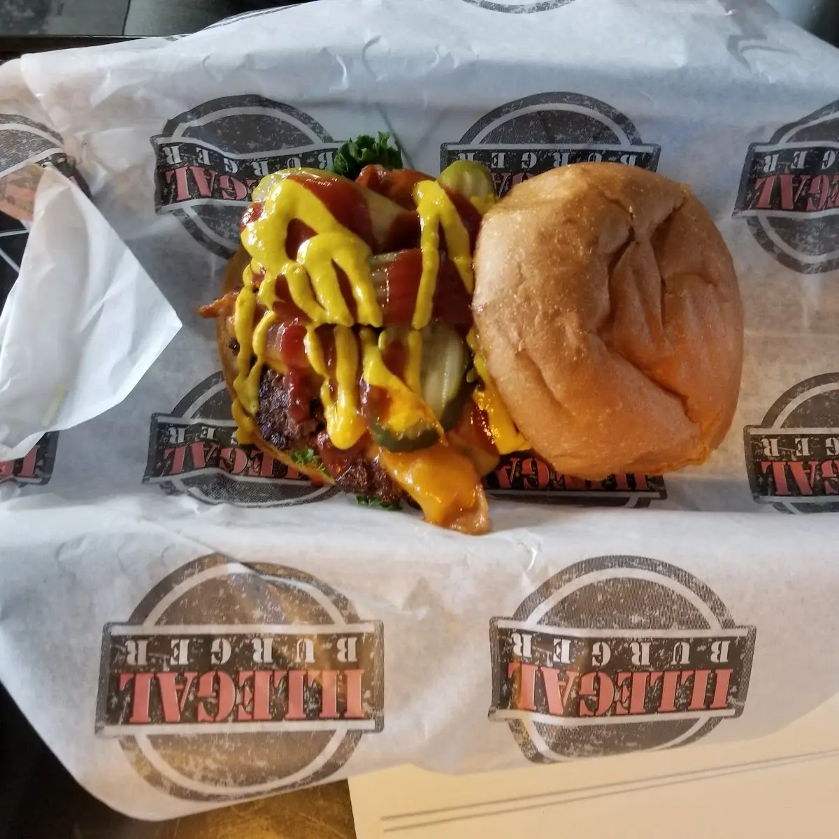 3 Bacon Cheeseburger