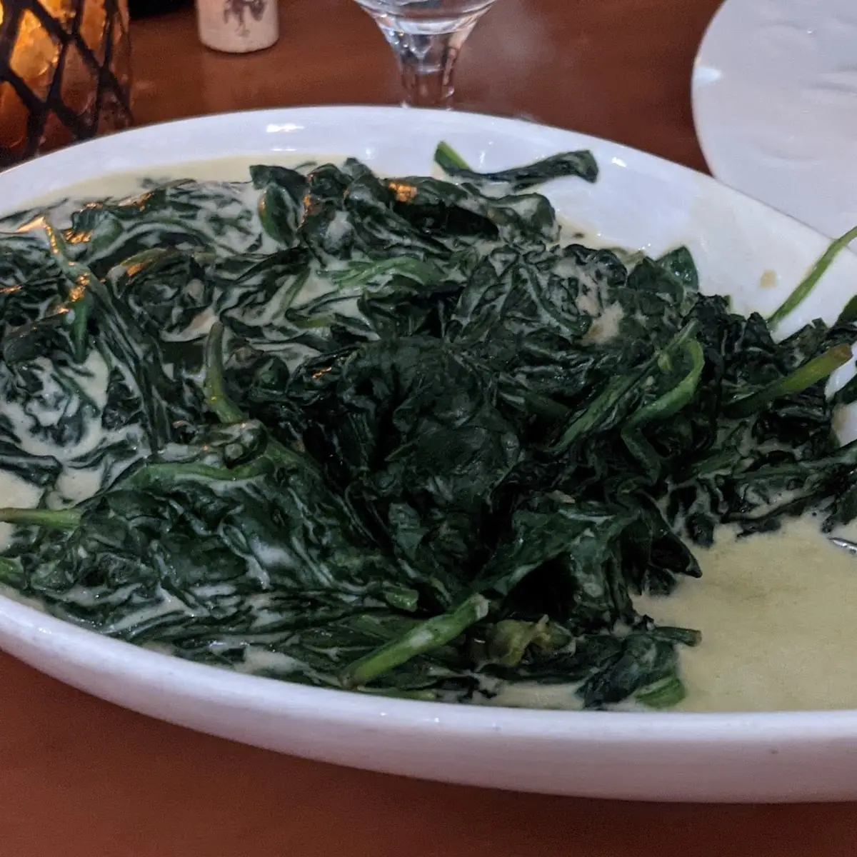 Creamed Spinach