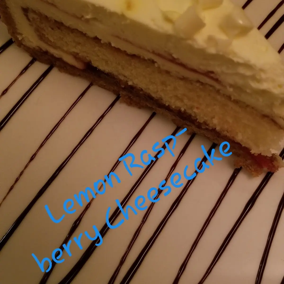 Lemon Raspberry Cheesecake