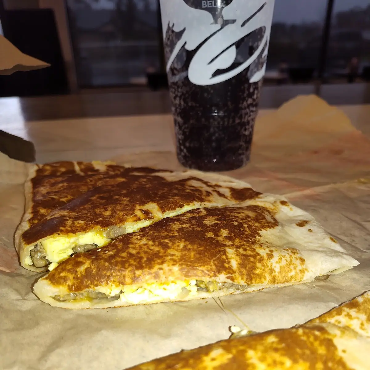 Breakfast Quesadilla Bacon