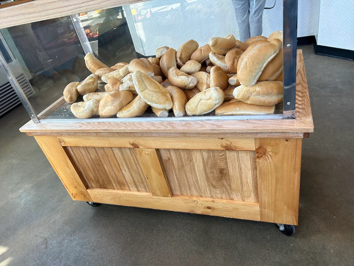 Fresh Baked Bread Display
