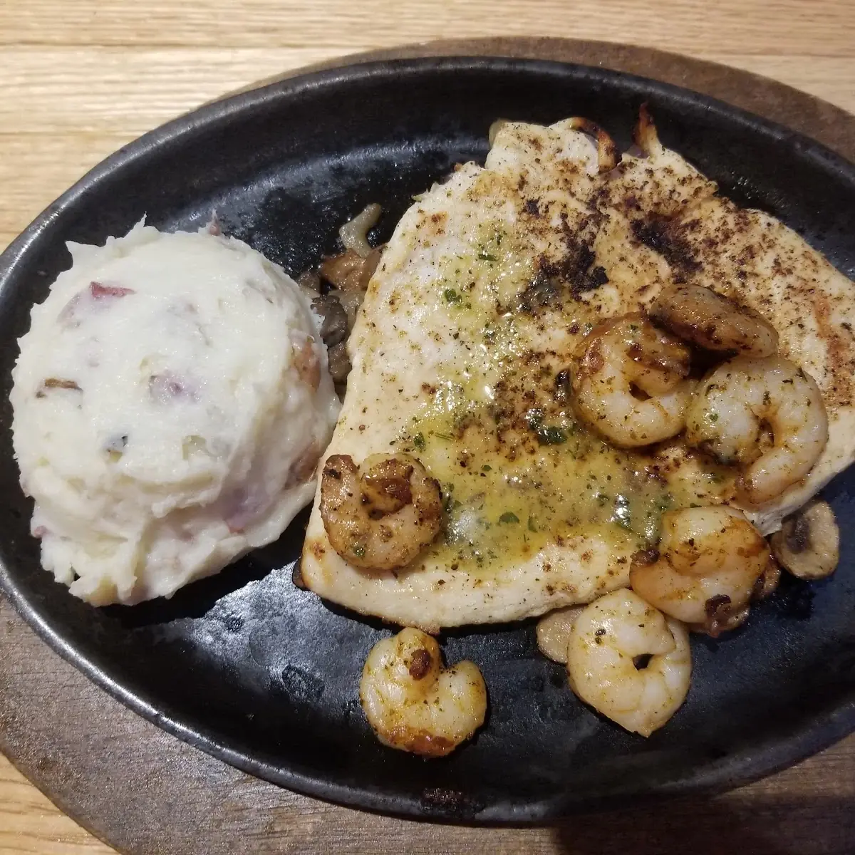 Shrimp 'N Parmesan Sirloin
