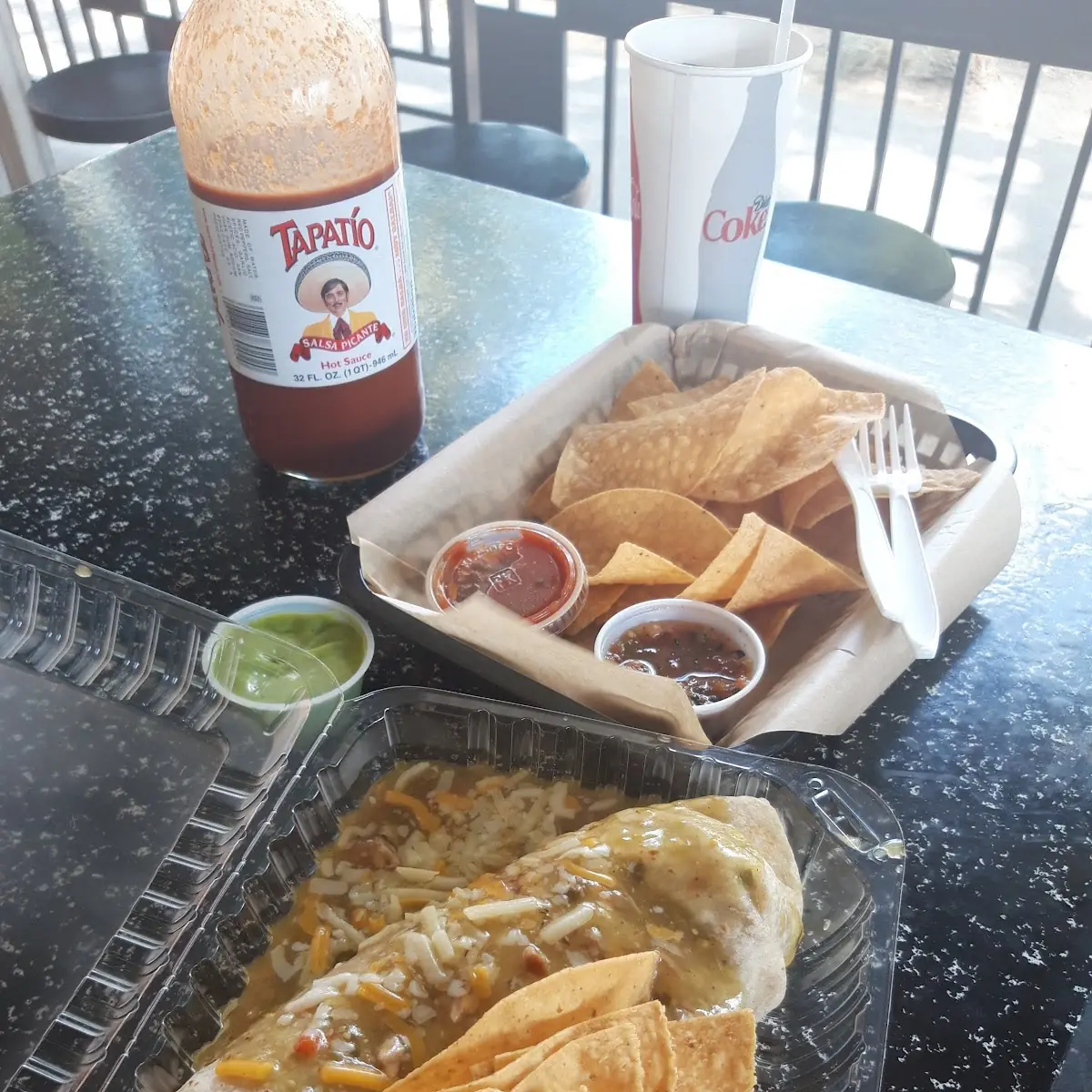 Chile Verde Burrito