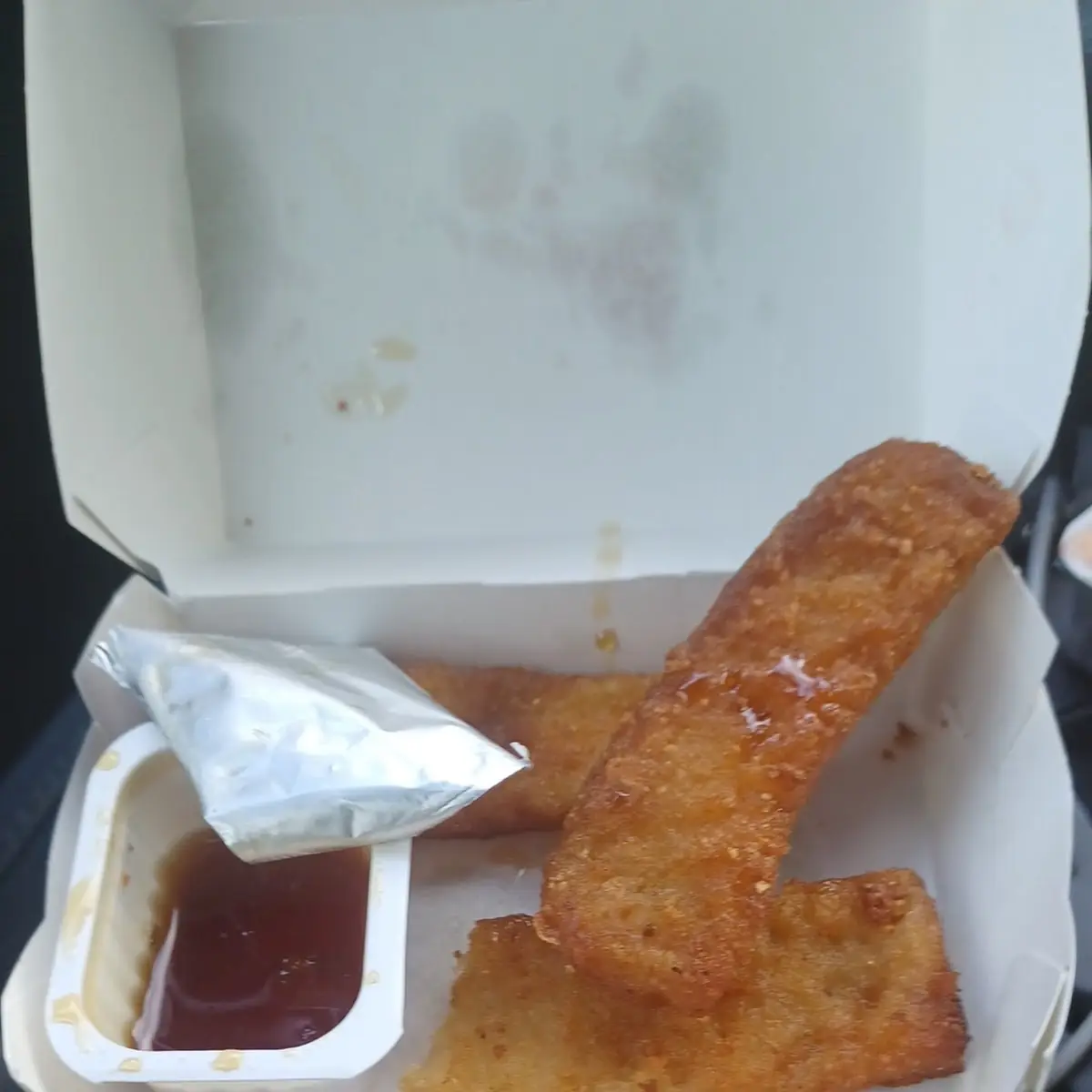 French Toast Sticks Hard as a Brick