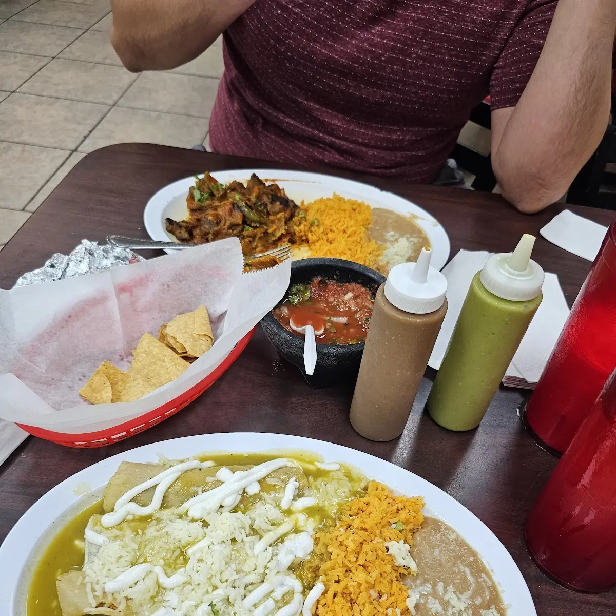Enchiladas Verdes