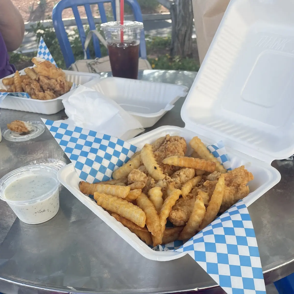 Chicken Strips and Fries