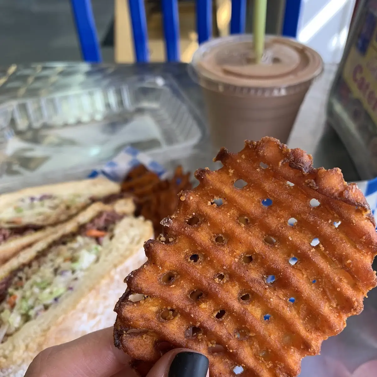 Sweet Potato Waffle Fries
