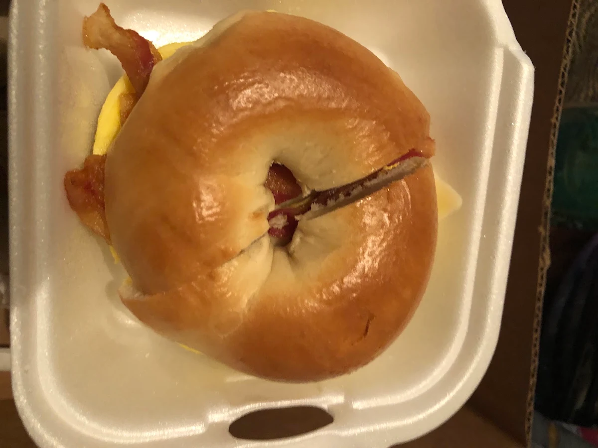Bacon Egg Cheese Bagel