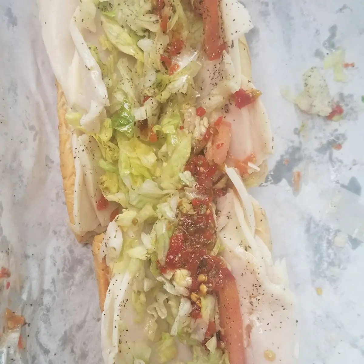 Turkey and Roast Beef Sub