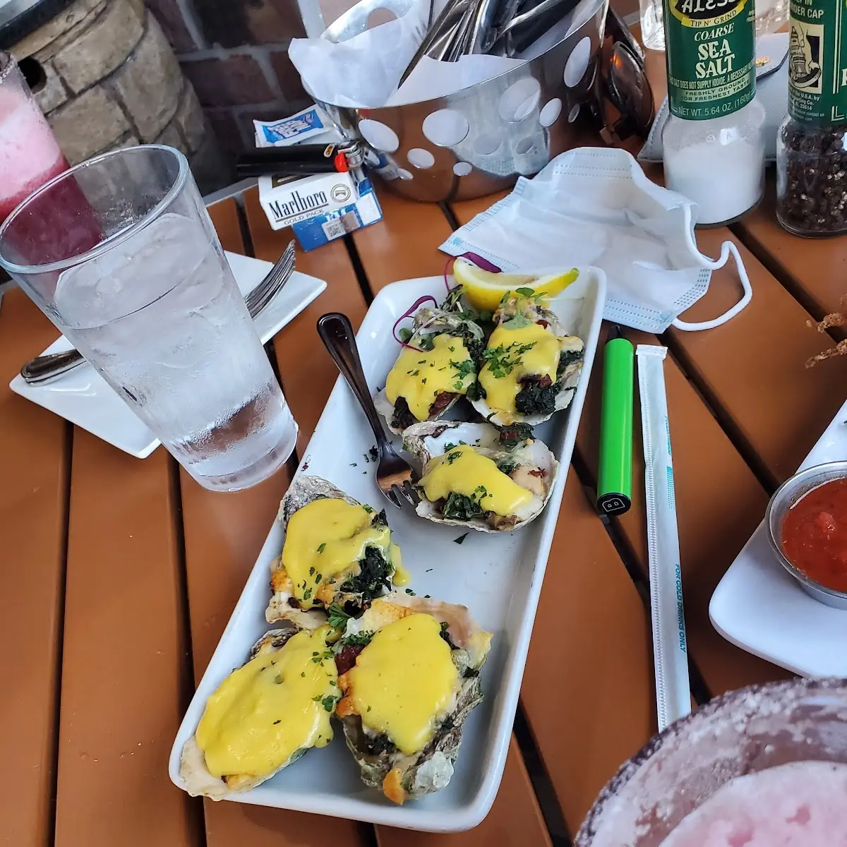 Oysters Rockefeller