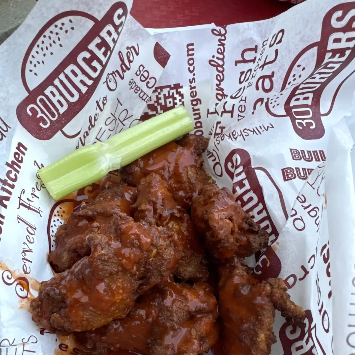 6 PC Buffalo Wings