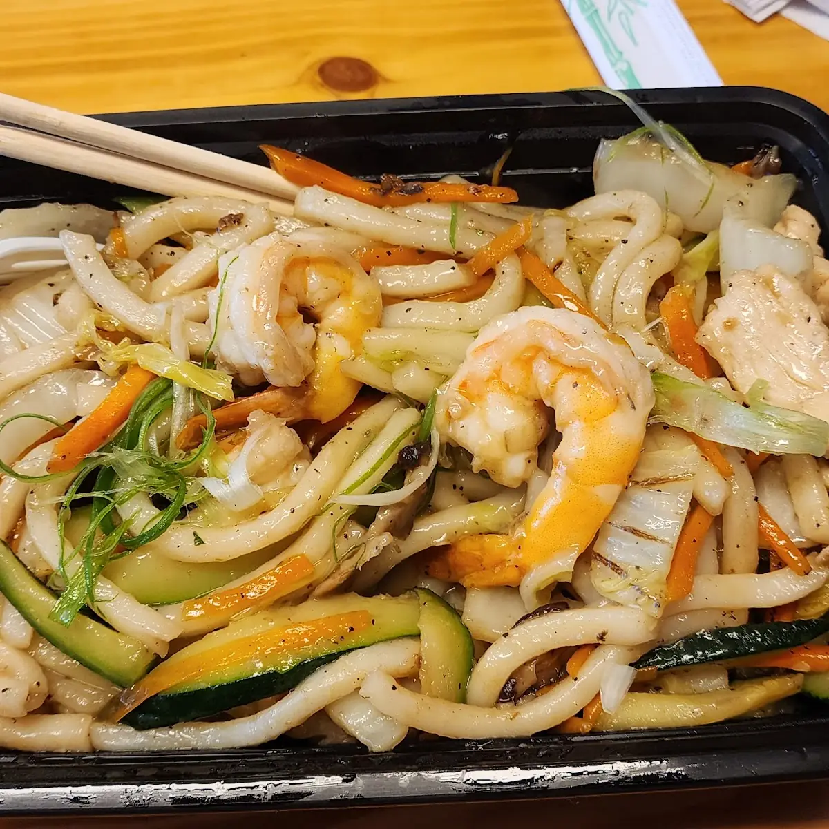 Japanese Udon Noodles - Shrimp