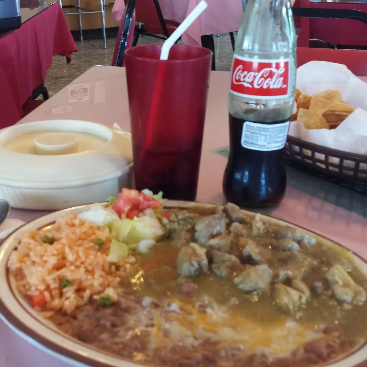 Pork Carne in Chile Verde