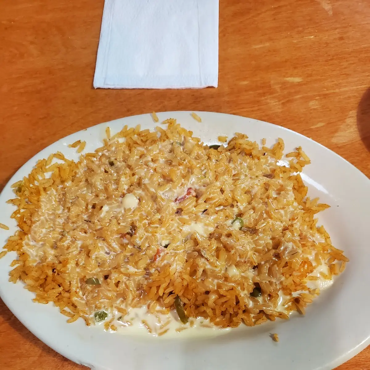 Rice with Cheese Sauce