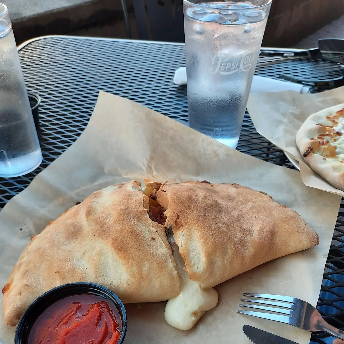 Buffalo Chicken Calzone