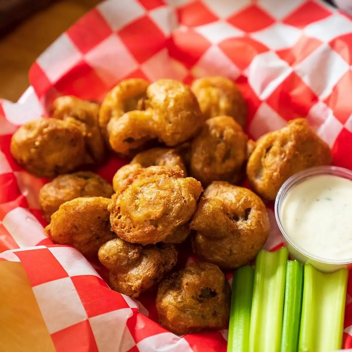 Battered Mushrooms