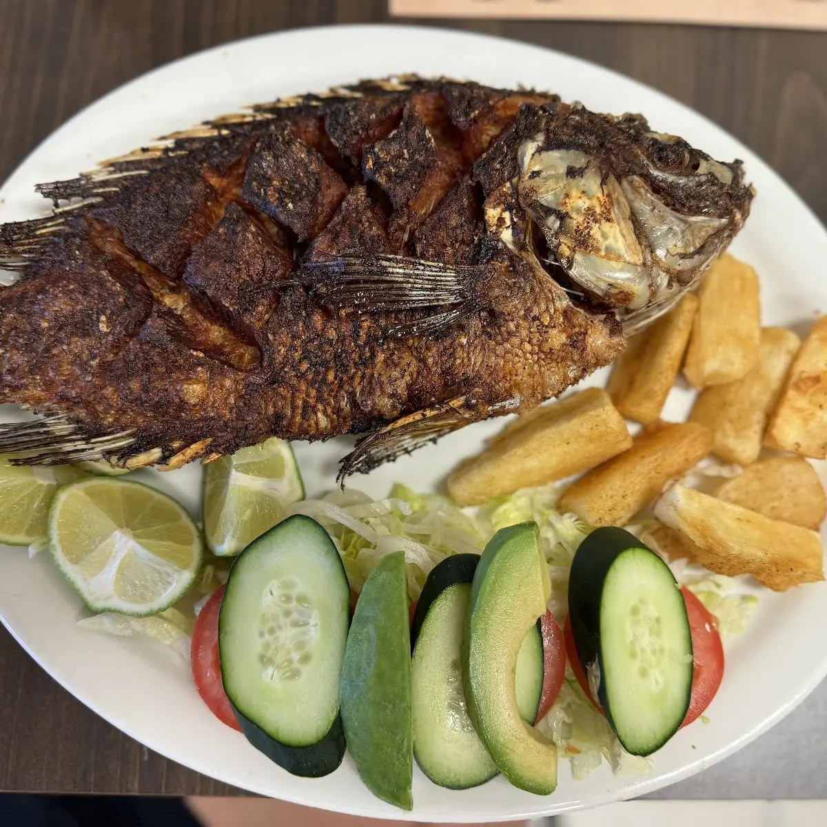 Mojarra Frita Fried Tilapia
