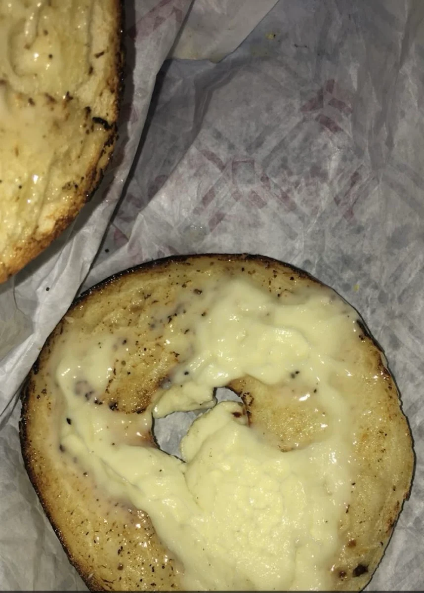 Everything Bagel with Butter, Tim Hortons