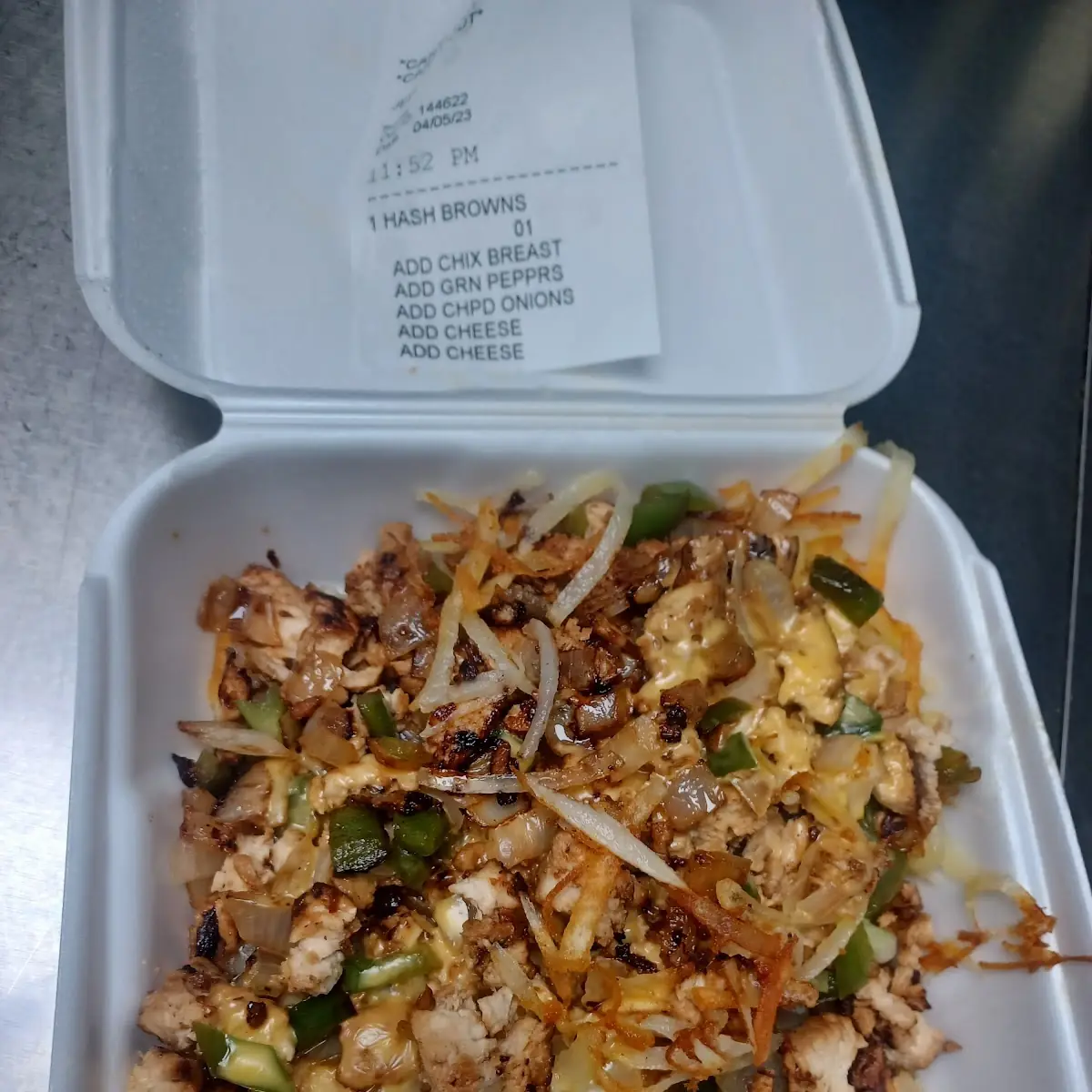 Loaded Hash Browns