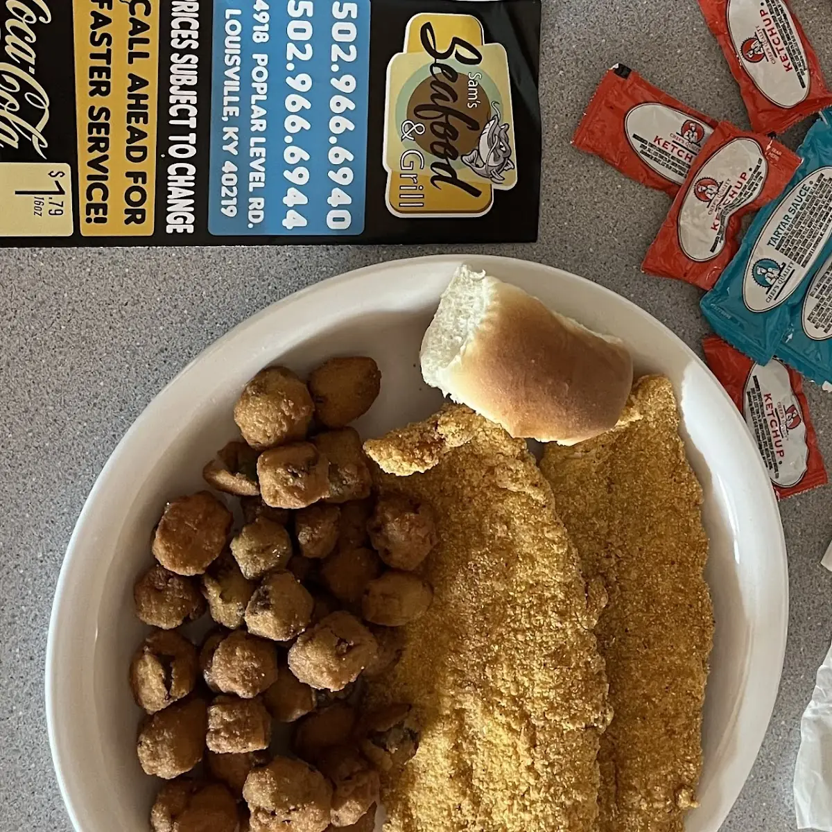 Catfish Dinner with Orlando