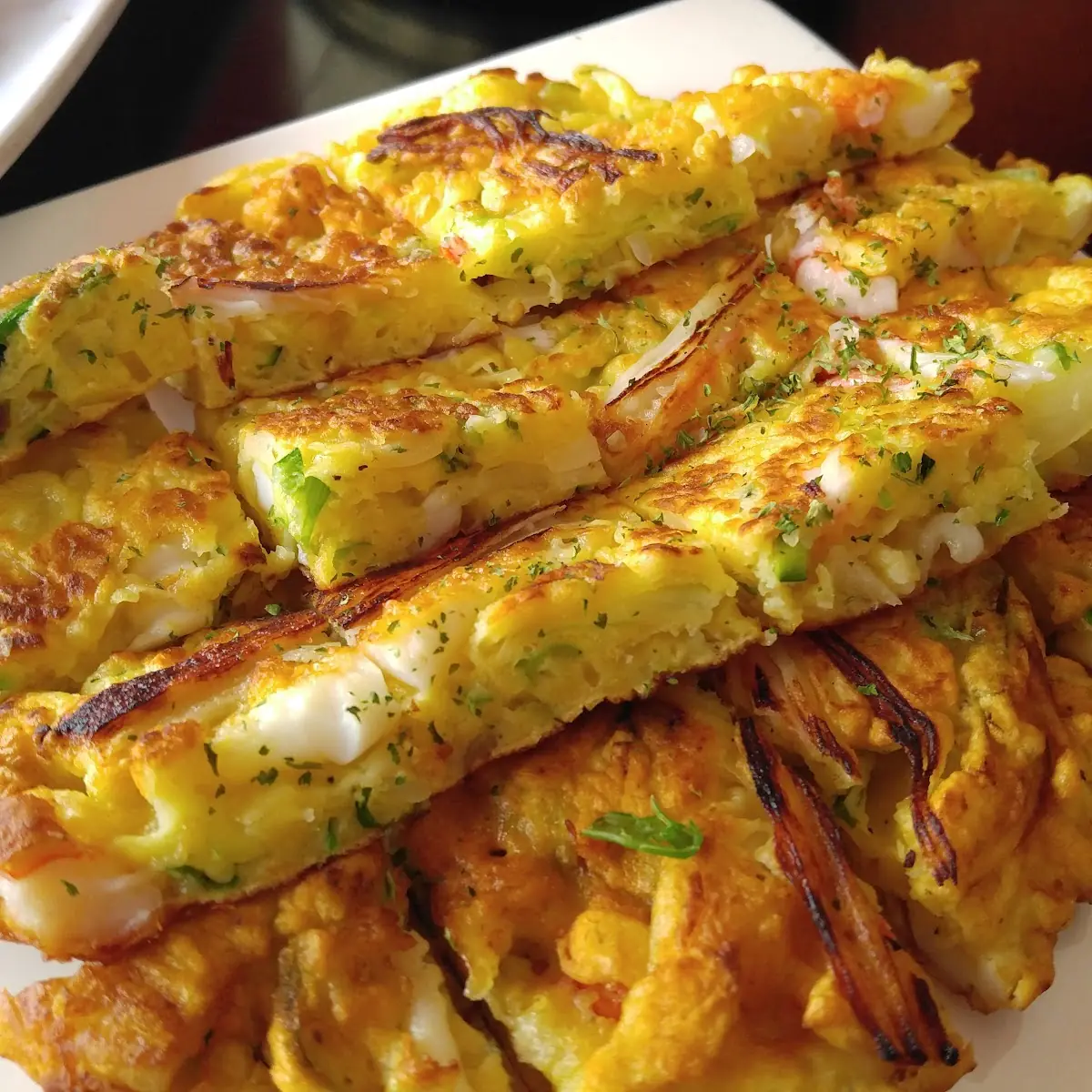 Seafood Pancake