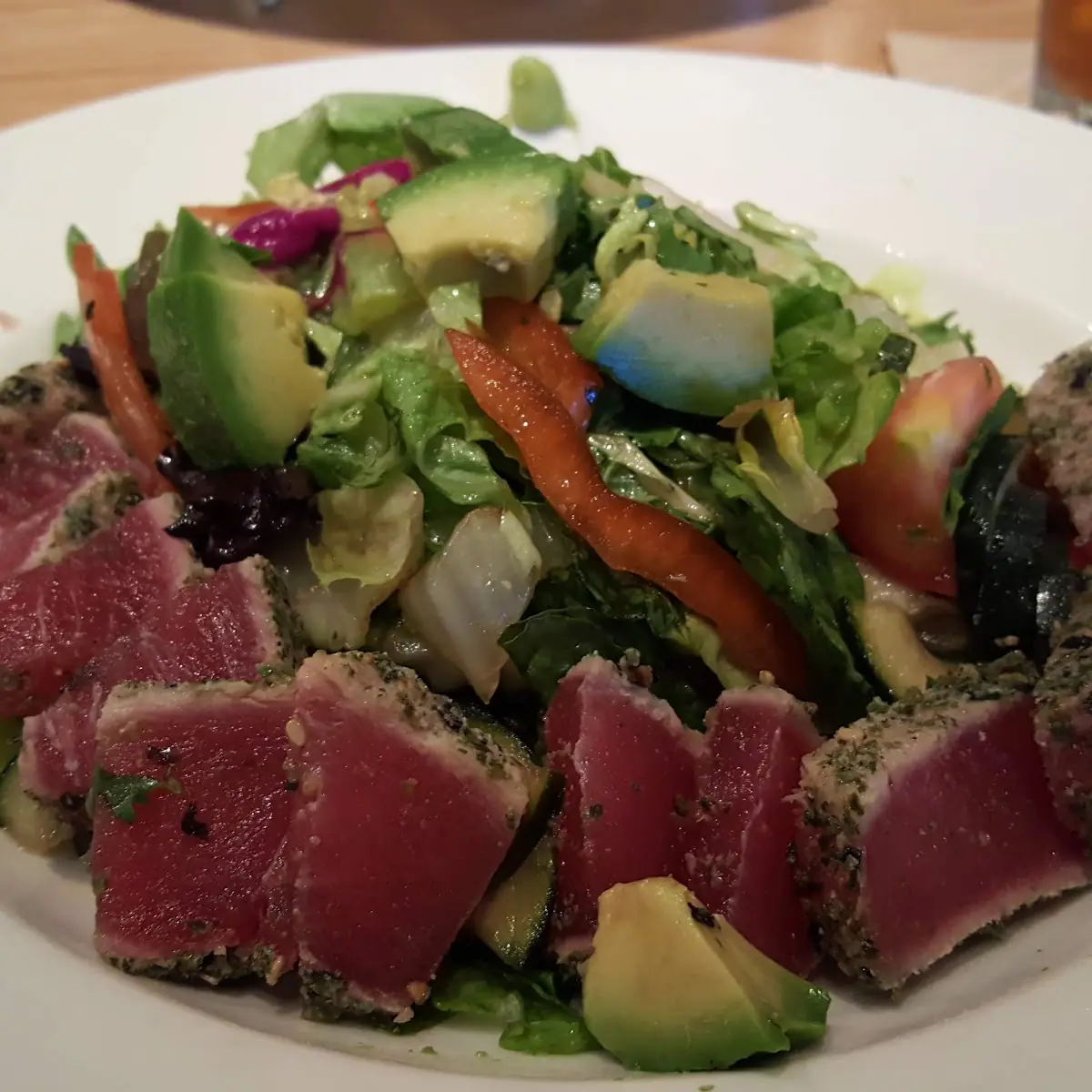 Enlightened Seared Ahi Salad