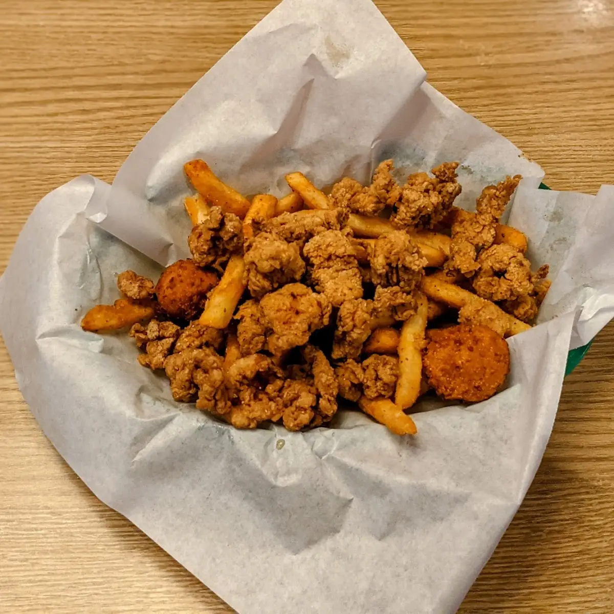 Regular Popcorn Shrimp Basket