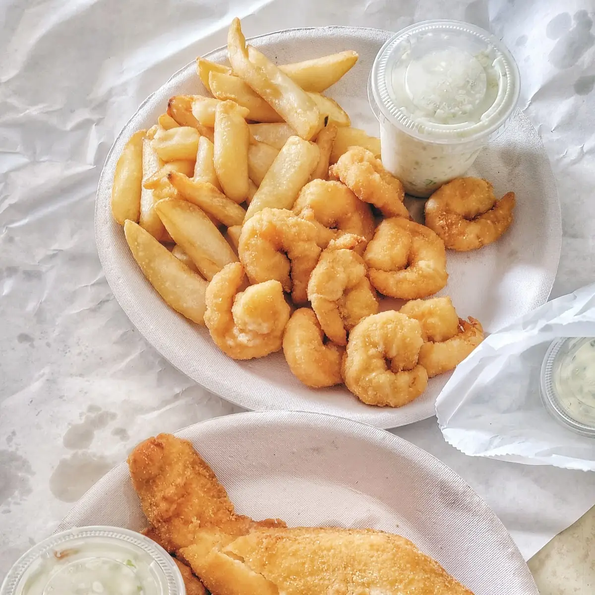 Fried Shrimp & Fried Fish Dinners