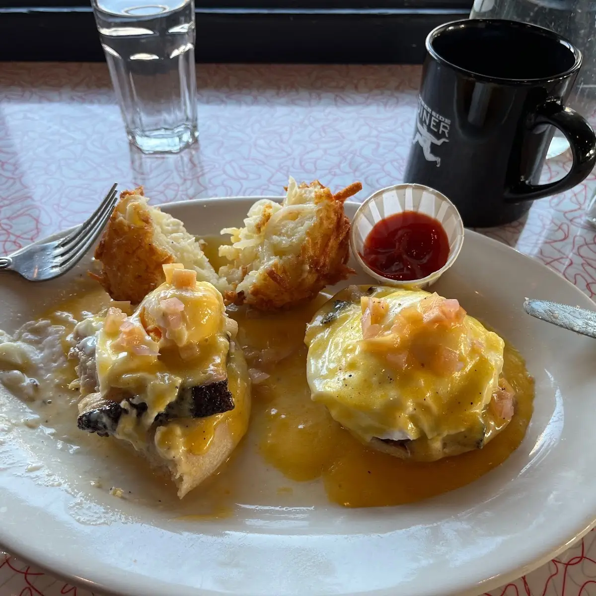 Pork Belly Eggs Benedict