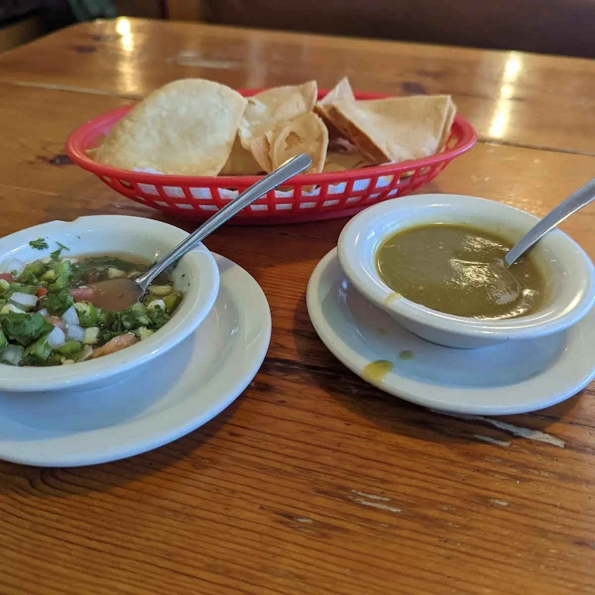 Chips and Salsa Verde