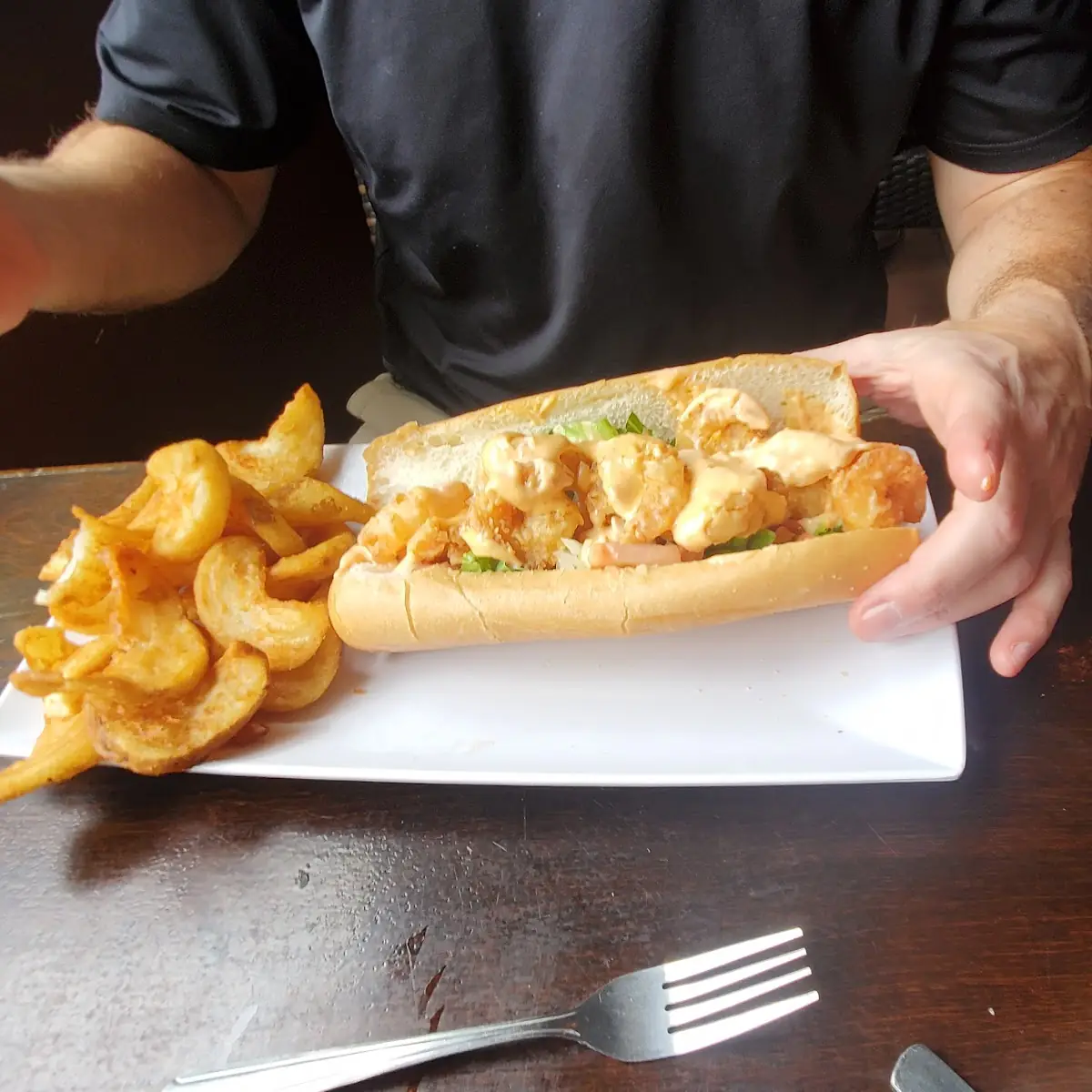 Shrimp PO'Boy