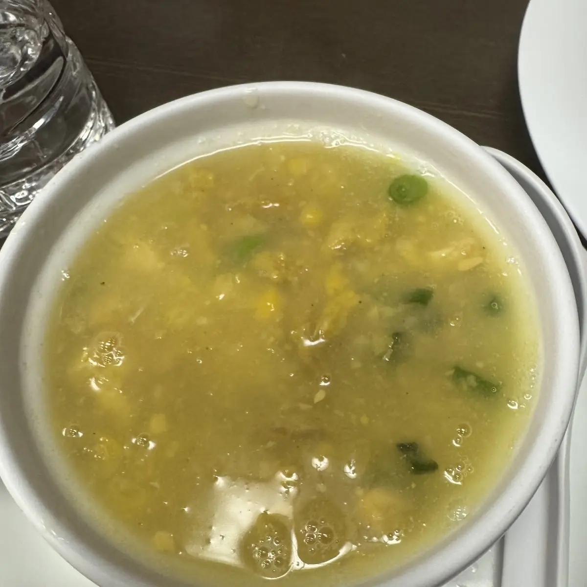 Sweet Corn Chicken Soup