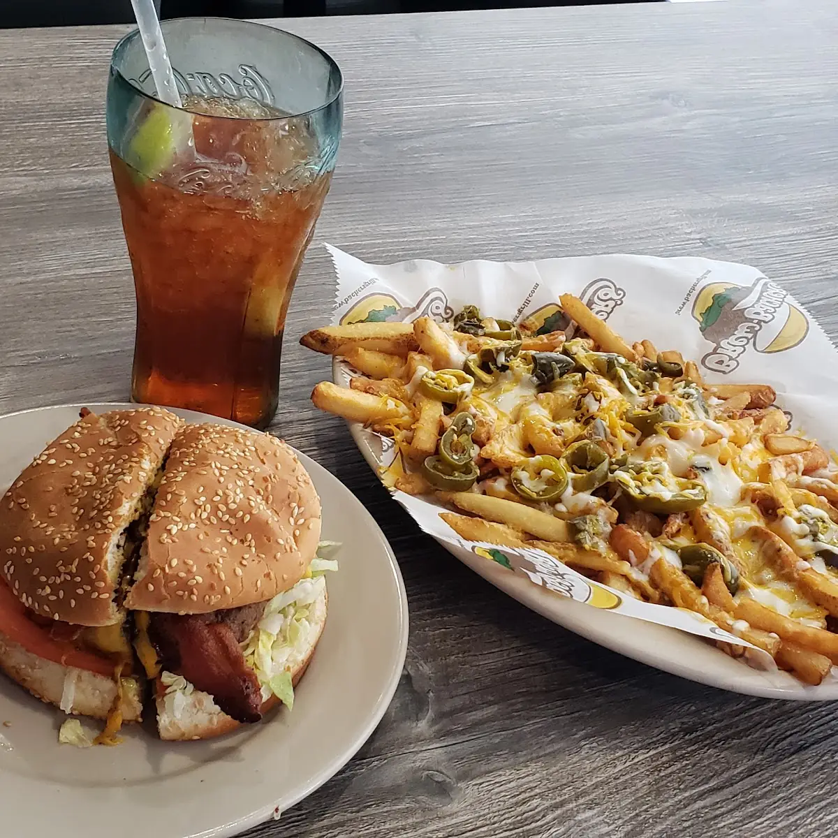 Bacon Cheeseburger & Nacho Fries