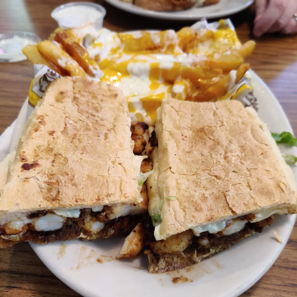 Grilled Shrimp Poboy