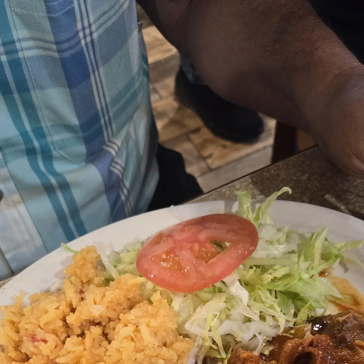 Carne Guisada Plate