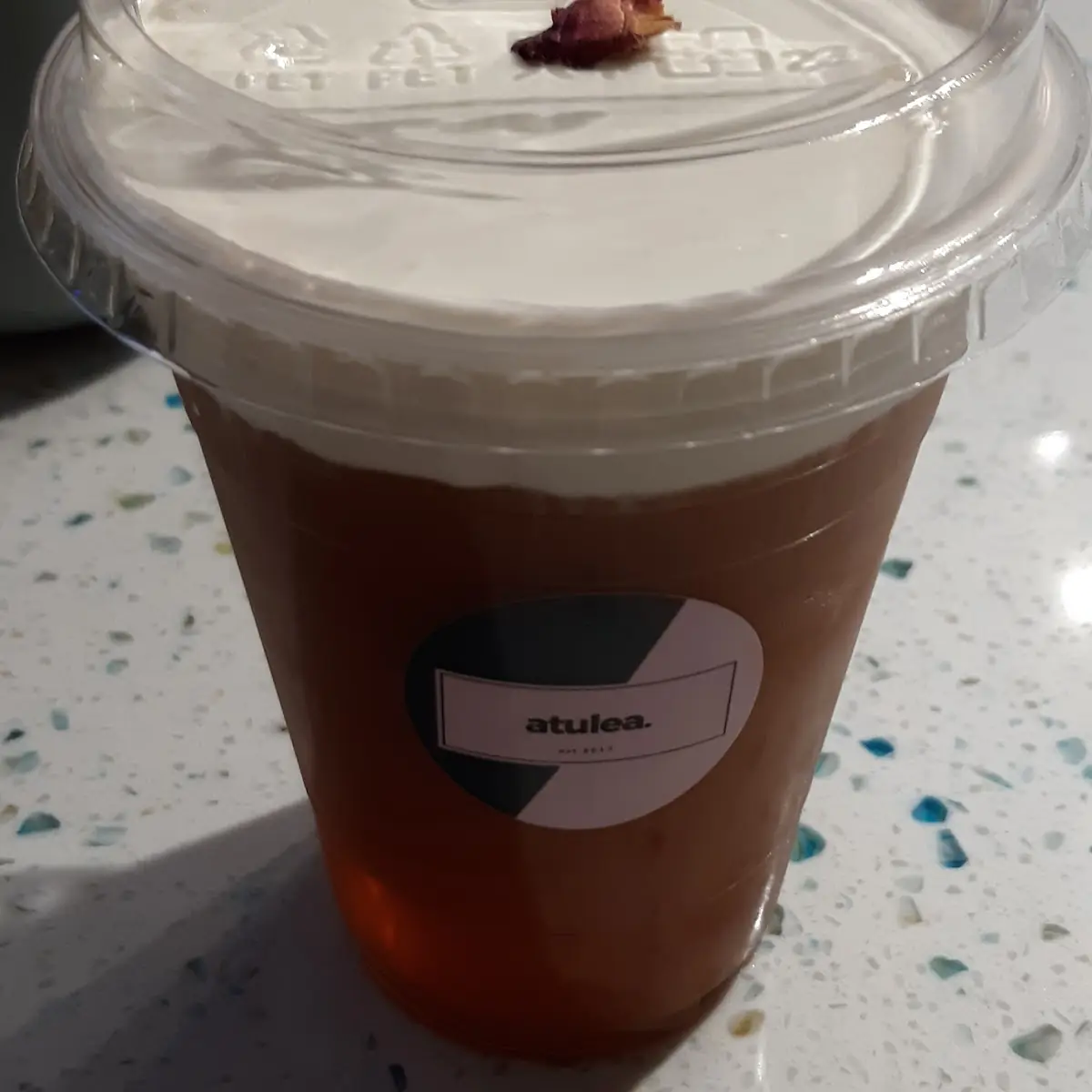 Cream Cheese Rose Tea