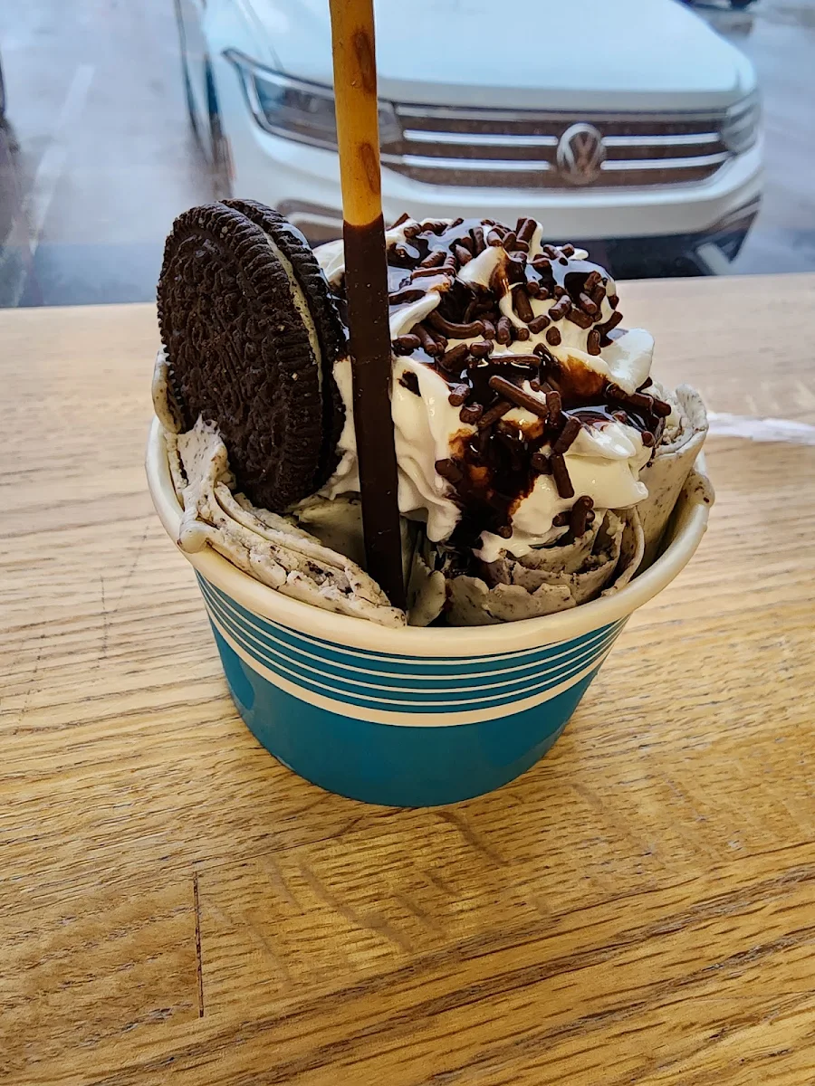 Taco Rolled Ice Cream