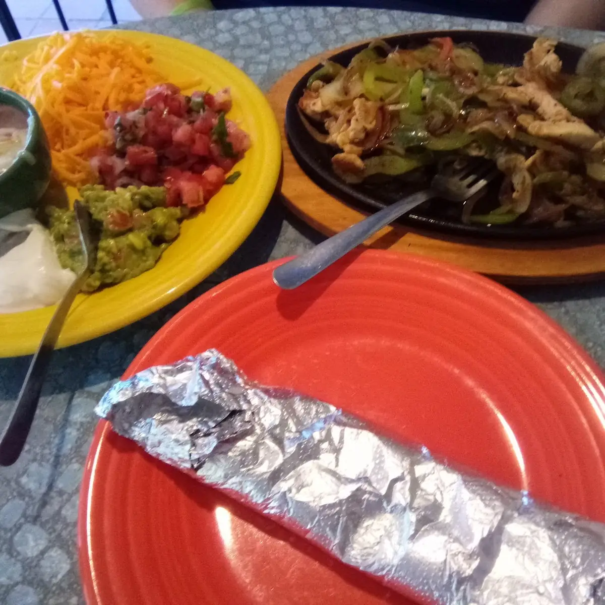 Beef or Chicken Fajitas
