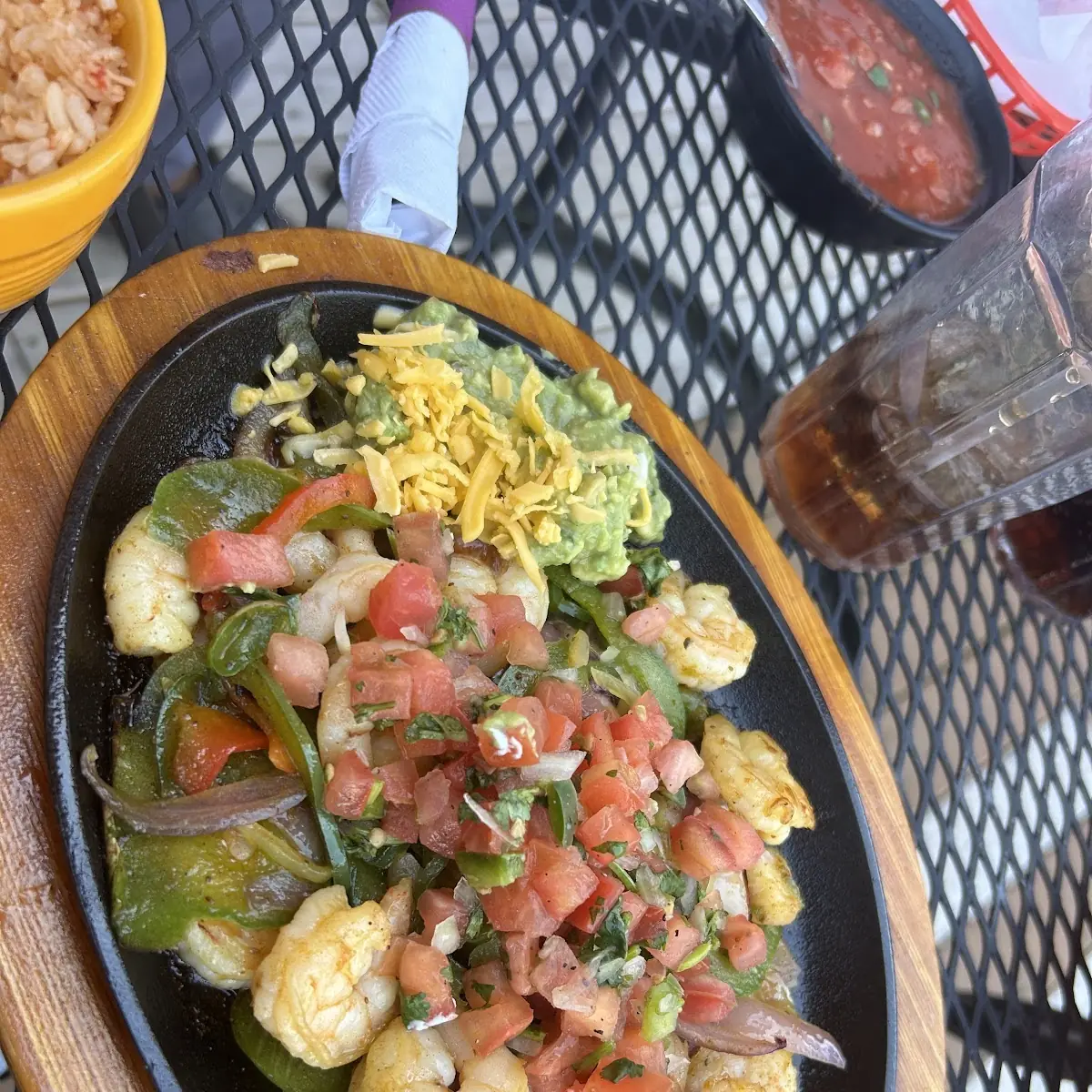 Shrimp Fajitas