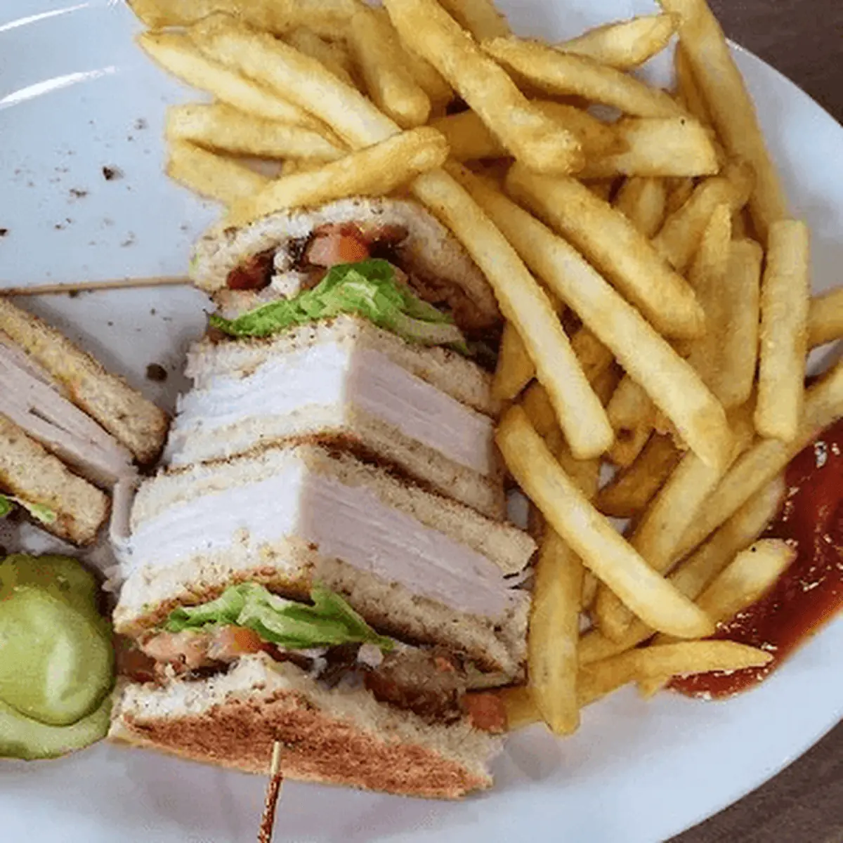 Turkey Club Sandwich