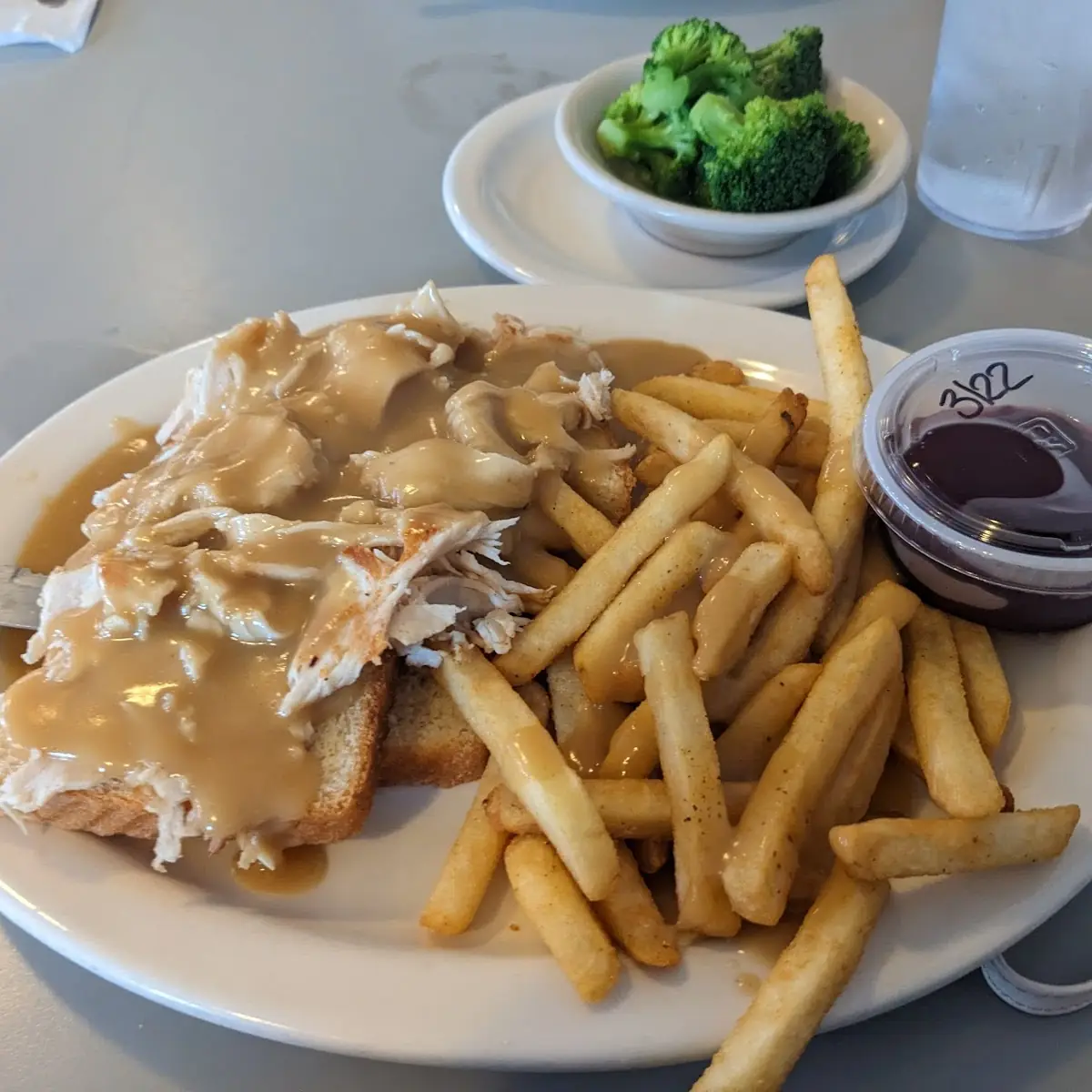 Open Face Turkey Sandwich