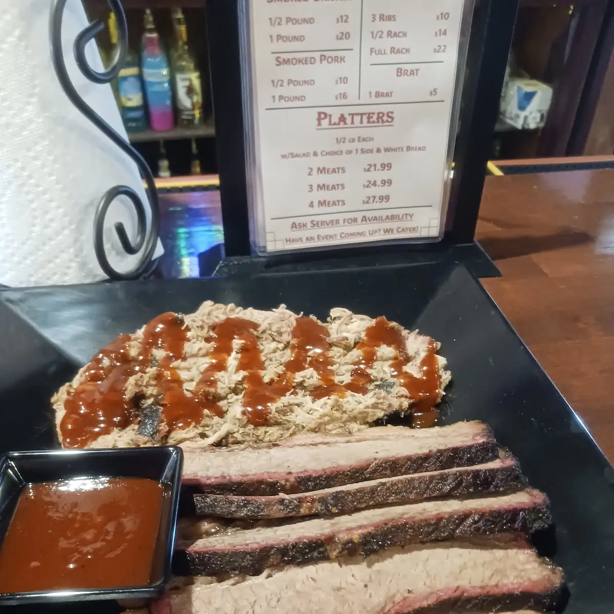 Brisket and Pulled Pork