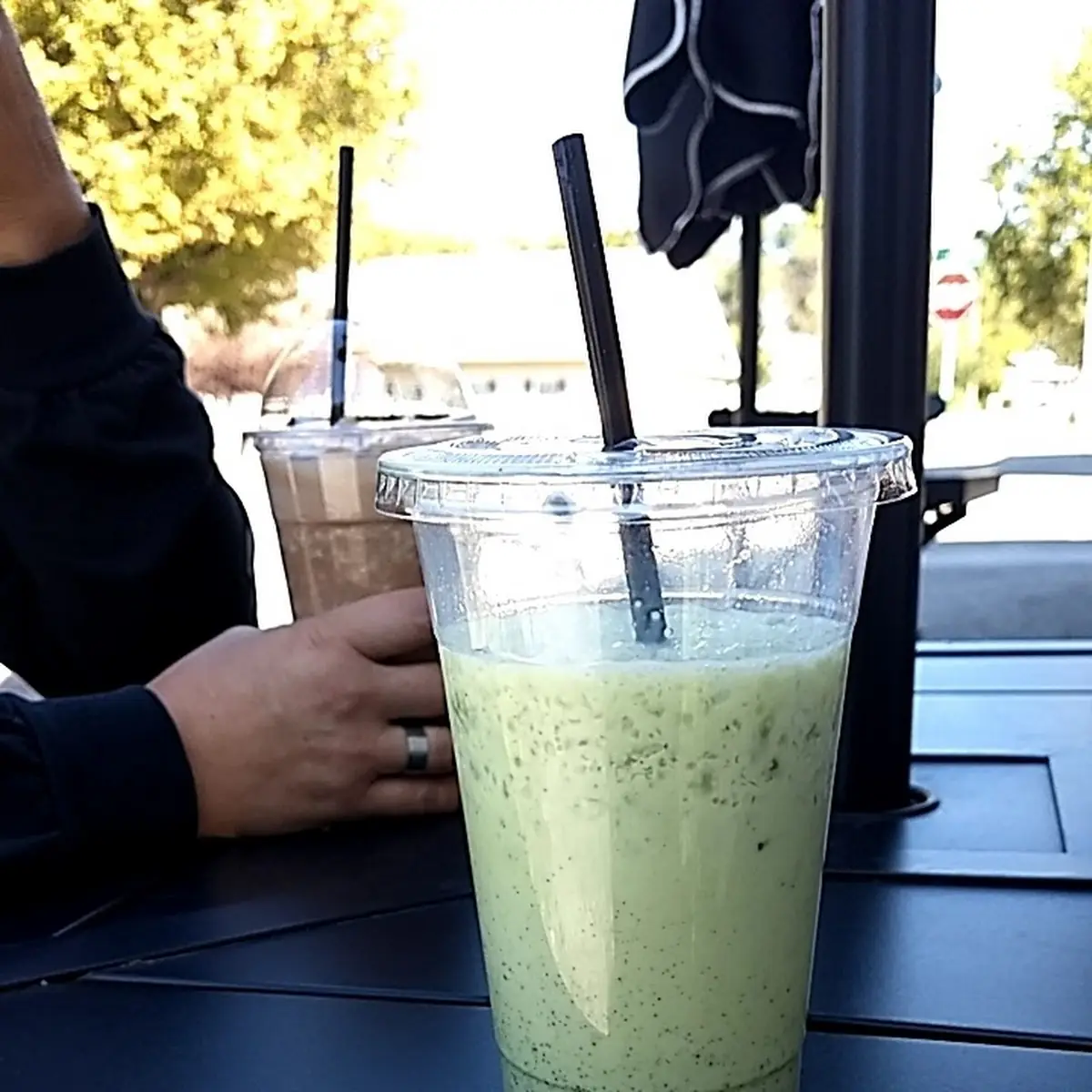 Iced Matcha with Vanilla