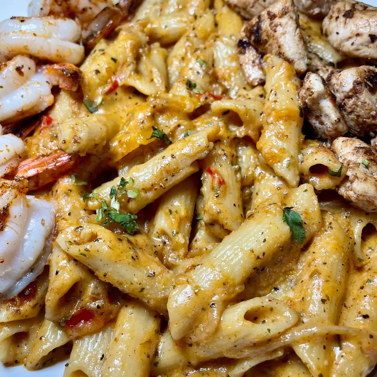 Rajin' Chicken Pasta