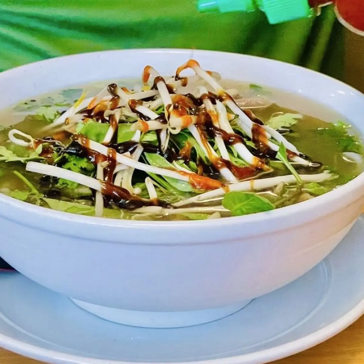 Veggie Noodle Soup Pho Rau