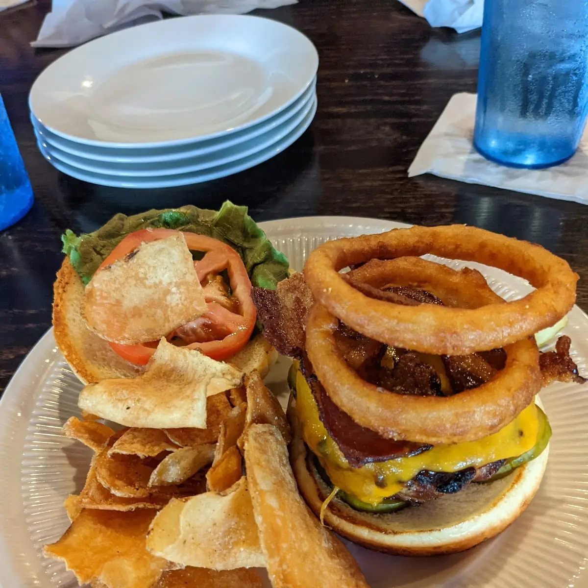 Basket Onion Rings