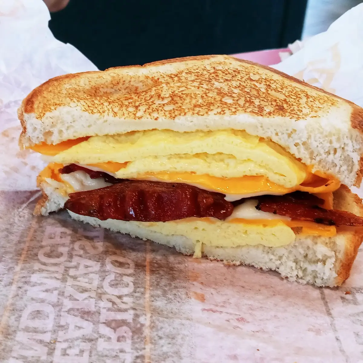 Bacon Egg on Toast